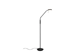 Led Lattiavalaisin Monza Mattamusta - Trio - Valaistus - Sisävalaistus & lamput - Lattiavalaisin - 5-vartinen lattiavalaisin