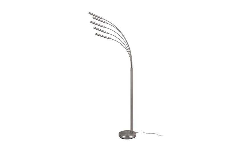 LED-Lattiavalaisin Reed Harjattu Teräs - TRIO - Valaistus - Sisävalaistus & lamput - Lattiavalaisin - 3-vartinen lattiavalaisin