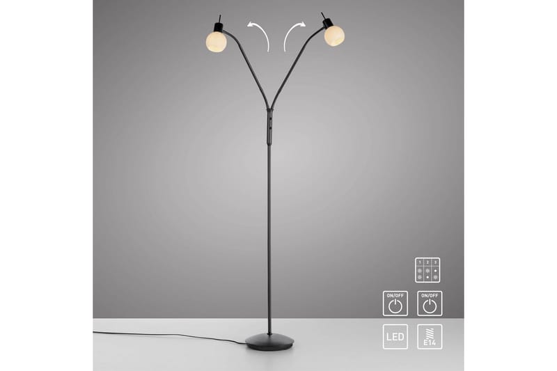 Loki Just Light Lattiavalaisin - Valaistus - Sisävalaistus & lamput - Lattiavalaisin - 3-vartinen lattiavalaisin