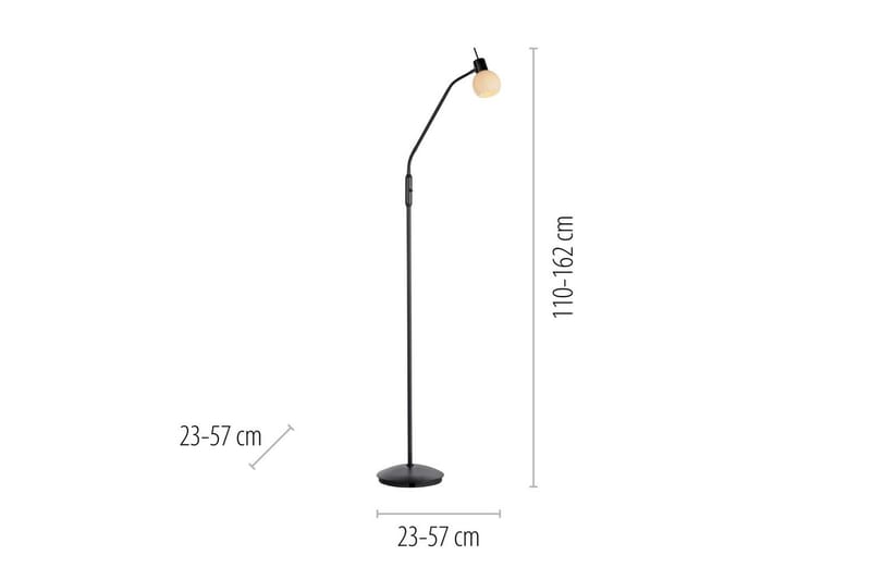 Loki Just Light Lattiavalaisin - Valaistus - Sisävalaistus & lamput - Lattiavalaisin - 3-vartinen lattiavalaisin