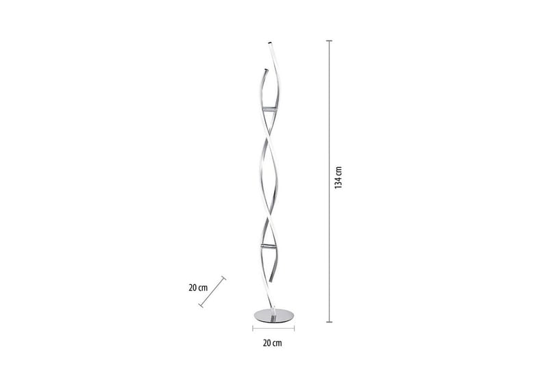 Polina Paul Neuhaus Lattiavalaisin - Valaistus - Sisävalaistus & lamput - Lattiavalaisin - 3-vartinen lattiavalaisin