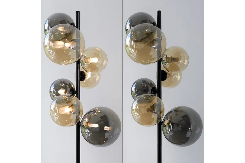 Popsicle Paul Neuhaus Lattiavalaisin - Valaistus - Sisävalaistus & lamput - Lattiavalaisin - 3-vartinen lattiavalaisin