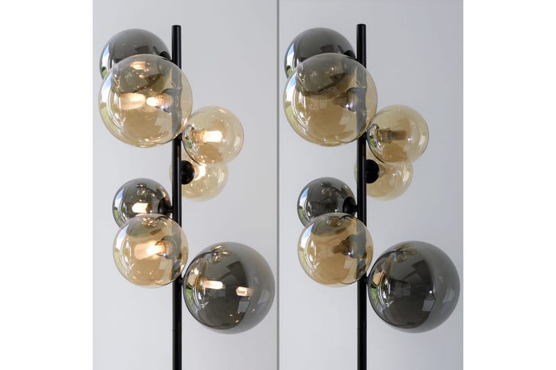 Popsicle Paul Neuhaus Lattiavalaisin - Valaistus - Sisävalaistus & lamput - Lattiavalaisin - 3-vartinen lattiavalaisin