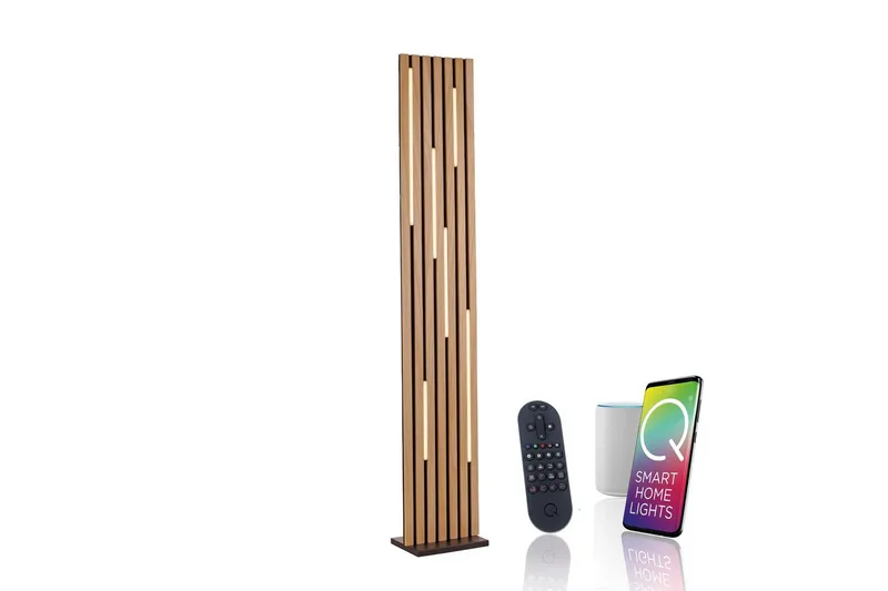 Q-Akustik Paul Neuhaus Lattiavalaisin - Valaistus - Sisävalaistus & lamput - Lattiavalaisin - 3-vartinen lattiavalaisin