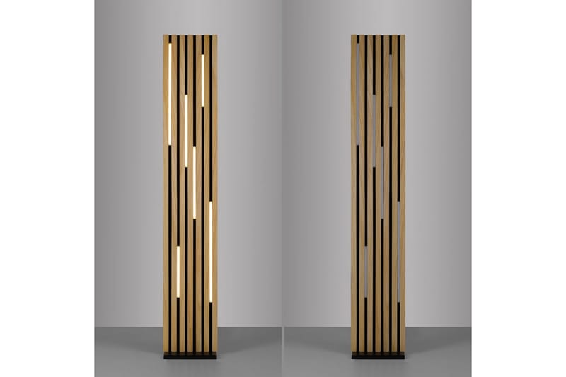 Q-Akustik Paul Neuhaus Lattiavalaisin - Valaistus - Sisävalaistus & lamput - Lattiavalaisin - 3-vartinen lattiavalaisin