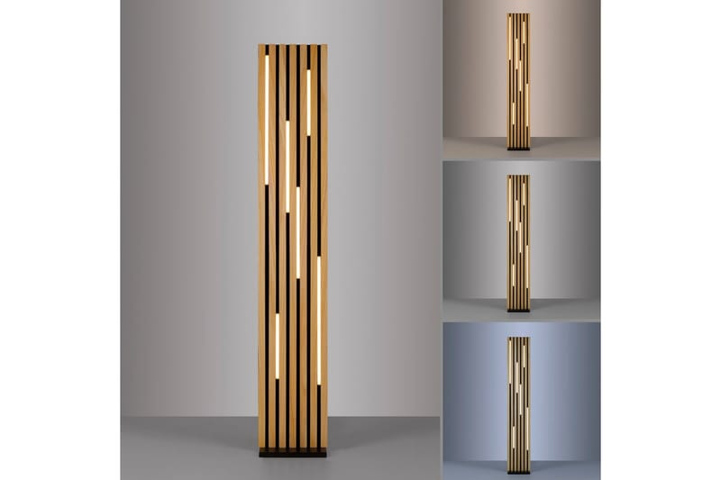 Q-Akustik Paul Neuhaus Lattiavalaisin - Valaistus - Sisävalaistus & lamput - Lattiavalaisin - 3-vartinen lattiavalaisin