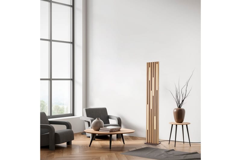 Q-Akustik Paul Neuhaus Lattiavalaisin - Valaistus - Sisävalaistus & lamput - Lattiavalaisin - 3-vartinen lattiavalaisin