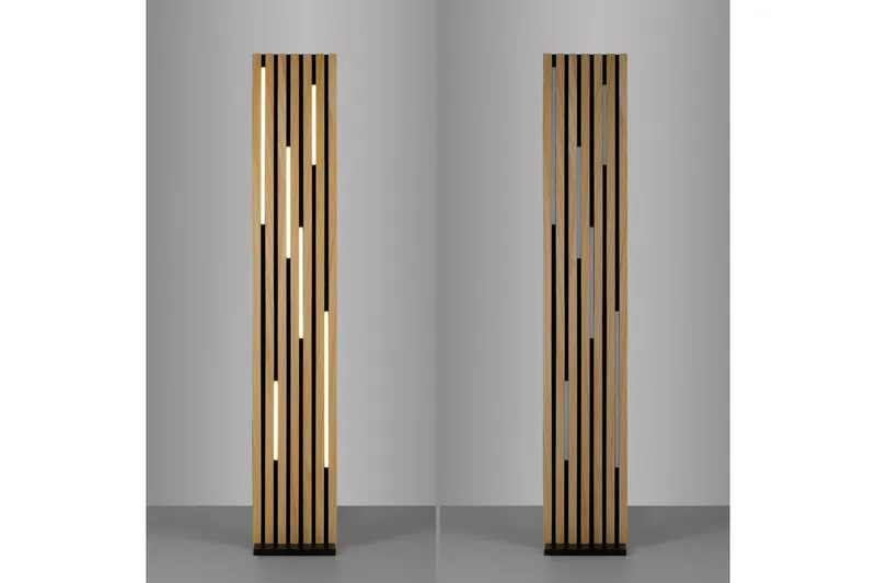 Q-Akustik Paul Neuhaus Lattiavalaisin - Valaistus - Sisävalaistus & lamput - Lattiavalaisin - 3-vartinen lattiavalaisin