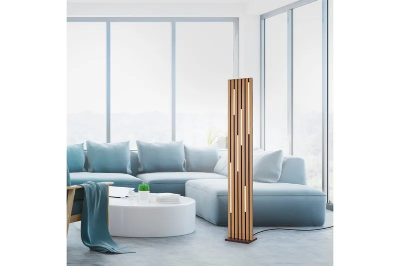 Q-Akustik Paul Neuhaus Lattiavalaisin - Valaistus - Sisävalaistus & lamput - Lattiavalaisin - 3-vartinen lattiavalaisin