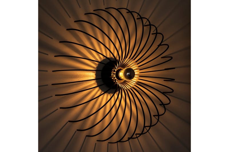 Seinävalaisin Subbersta Musta Halkaisija: 16 cm - Halkaisija: 16 cm - Valaistus - Sisävalaistus & lamput - Lattiavalaisin - 3-vartinen lattiavalaisin