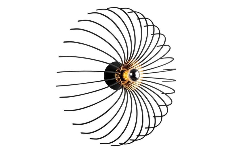 Seinävalaisin Subbersta Musta Halkaisija: 16 cm - Halkaisija: 16 cm - Valaistus - Sisävalaistus & lamput - Lattiavalaisin - 3-vartinen lattiavalaisin