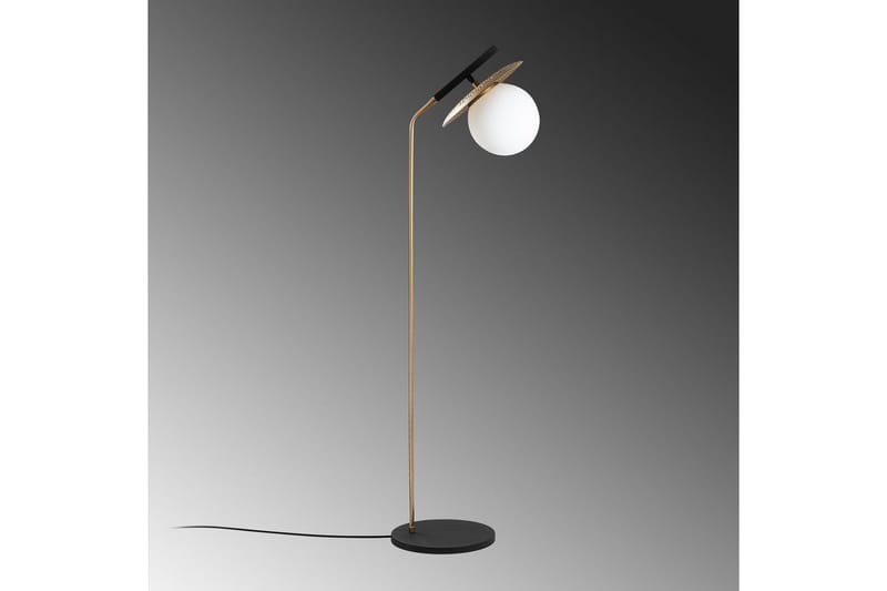 Sudattiavalaisin Cartin Kulta - Kulta - Valaistus - Sisävalaistus & lamput - Lattiavalaisin - 3-vartinen lattiavalaisin