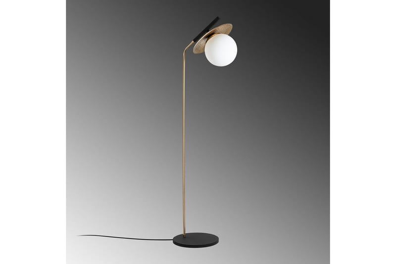 Sudattiavalaisin Cartin Kulta - Kulta - Valaistus - Sisävalaistus & lamput - Lattiavalaisin - 3-vartinen lattiavalaisin