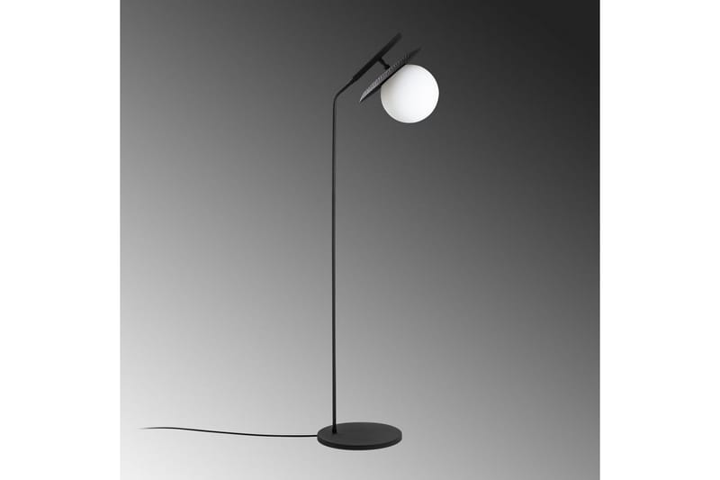 Sudattiavalaisin Cartin Musta - Musta - Valaistus - Sisävalaistus & lamput - Lattiavalaisin - 3-vartinen lattiavalaisin