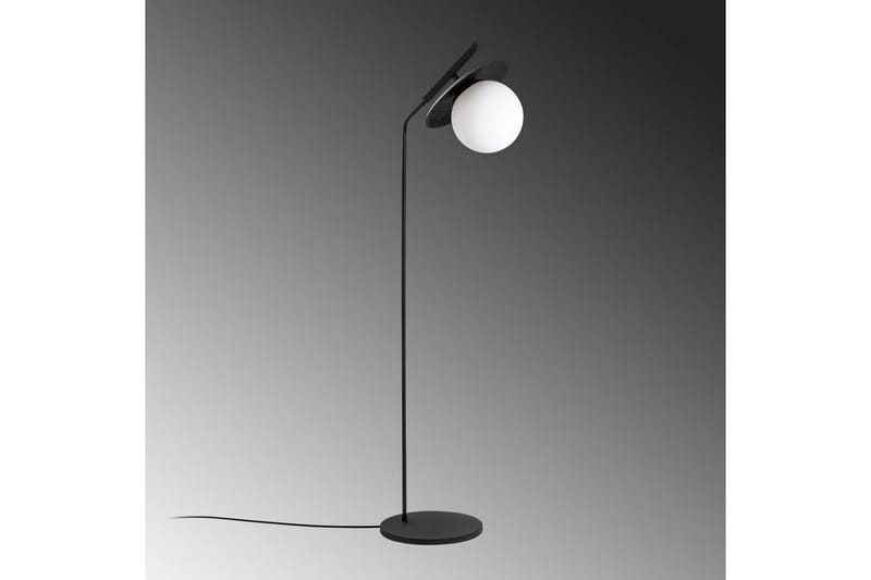 Sudattiavalaisin Cartin Musta - Musta - Valaistus - Sisävalaistus & lamput - Lattiavalaisin - 3-vartinen lattiavalaisin