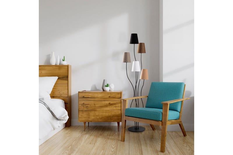 Sudattiavalaisin Crestor Monivärinen / Pehmeät värit - Monivärinen / Pehmeät värit - Valaistus - Sisävalaistus & lamput - Lattiavalaisin - 3-vartinen lattiavalaisin