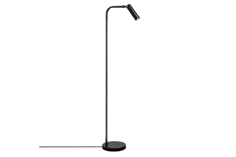 Sudattiavalaisin Matsuchi Musta - Musta - Valaistus - Sisävalaistus & lamput - Lattiavalaisin - 3-vartinen lattiavalaisin