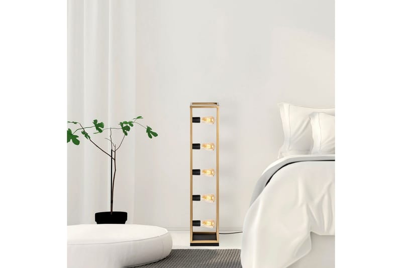 Sudattiavalaisin Orika Kulta - Kulta - Valaistus - Sisävalaistus & lamput - Lattiavalaisin - 3-vartinen lattiavalaisin