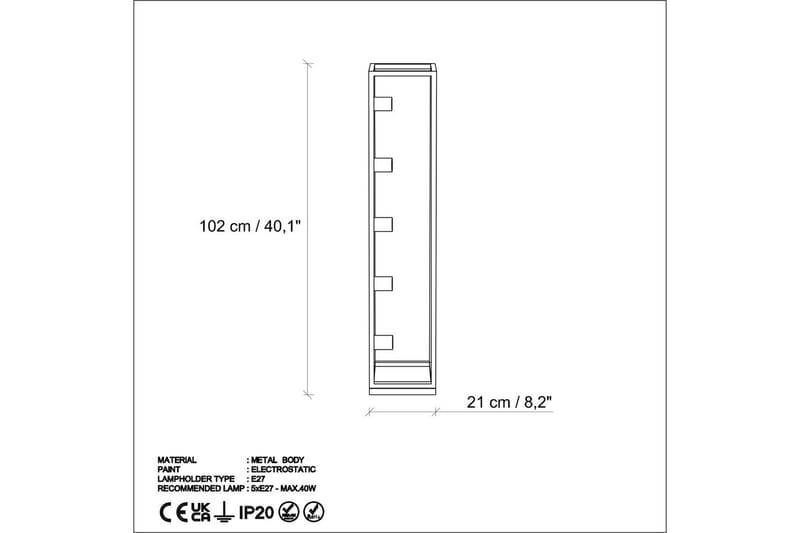 Sudattiavalaisin Orika Kulta - Kulta - Valaistus - Sisävalaistus & lamput - Lattiavalaisin - 3-vartinen lattiavalaisin