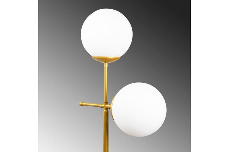 Sudattiavalaisin Ranpal Kulta - Kulta - Valaistus - Sisävalaistus & lamput - Lattiavalaisin - 3-vartinen lattiavalaisin