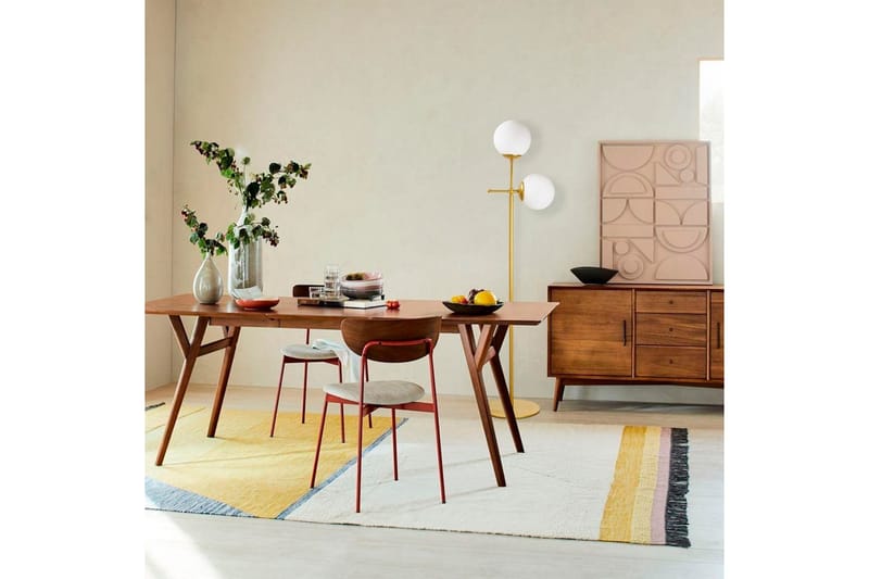 Sudattiavalaisin Ranpal Kulta - Kulta - Valaistus - Sisävalaistus & lamput - Lattiavalaisin - 3-vartinen lattiavalaisin