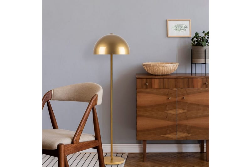 Sudattiavalaisin Sekoitettu Kulta - Kulta - Valaistus - Sisävalaistus & lamput - Lattiavalaisin - 3-vartinen lattiavalaisin