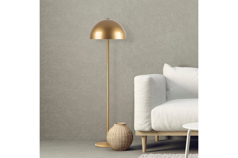 Sudattiavalaisin Sekoitettu Kulta - Kulta - Valaistus - Sisävalaistus & lamput - Lattiavalaisin - 3-vartinen lattiavalaisin