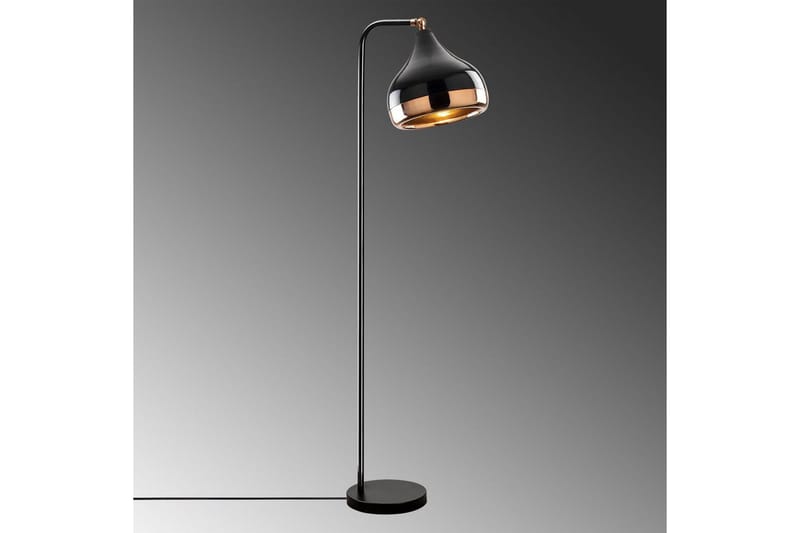 Sudattiavalaisin Soodx Musta / Kupari - Kupari/Musta - Valaistus - Sisävalaistus & lamput - Lattiavalaisin - 3-vartinen lattiavalaisin