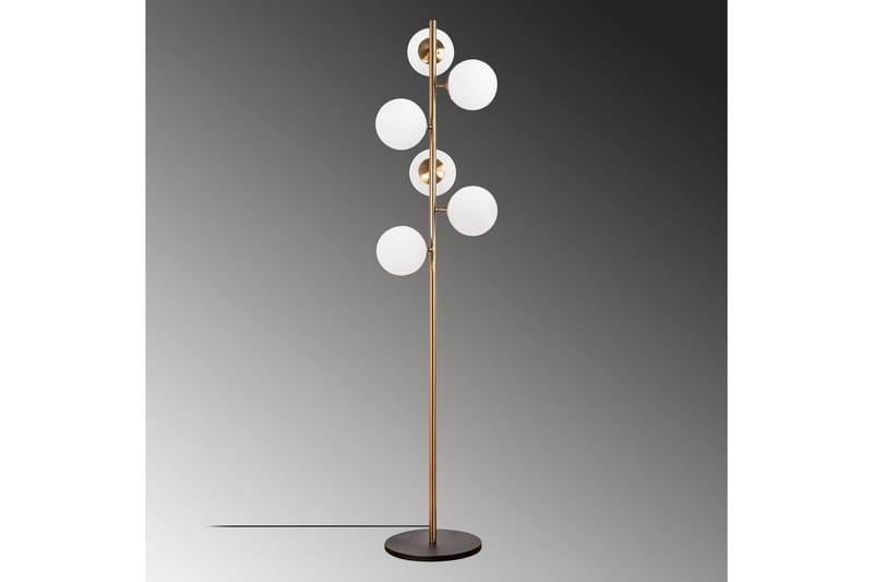 Sudattiavalaisin Subin Vintage - Vintage - Valaistus - Sisävalaistus & lamput - Lattiavalaisin - 3-vartinen lattiavalaisin