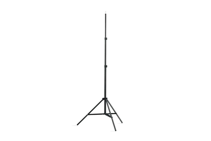 Valoteline Korkeus 78 - 210 cm - Musta - Valaistus - Sisävalaistus & lamput - Lattiavalaisin - 2-vartinen lattiavalaisin