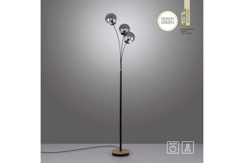 Widow Just Light -Lattiavalaisin - Valaistus - Sisävalaistus & lamput - Lattiavalaisin - 3-vartinen lattiavalaisin