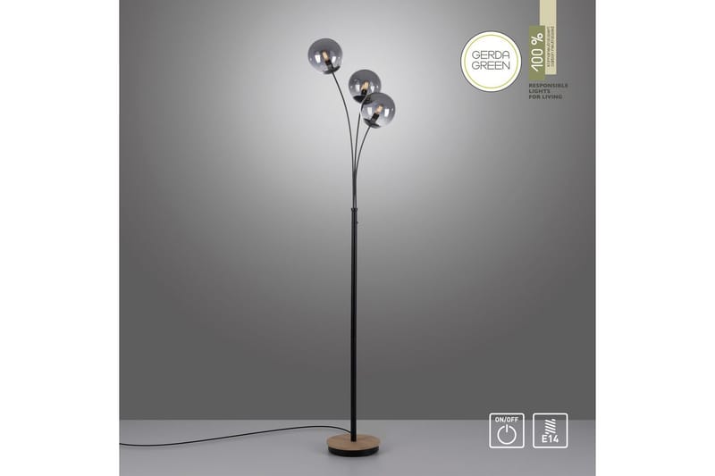 Widow Just Light -Lattiavalaisin - Valaistus - Sisävalaistus & lamput - Lattiavalaisin - 3-vartinen lattiavalaisin