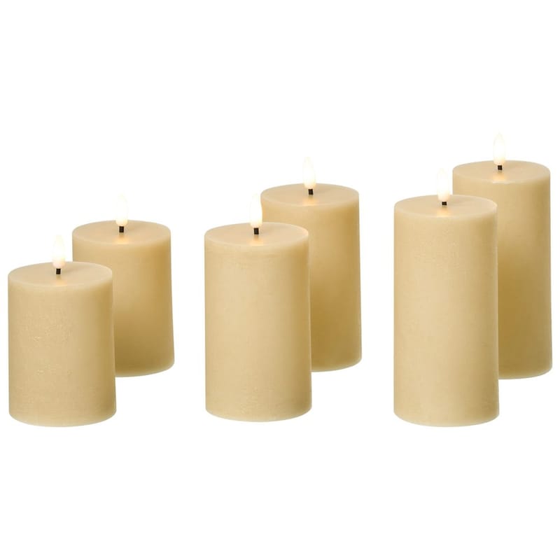 LED-kynttilä Braise setti 6:lla, undefined