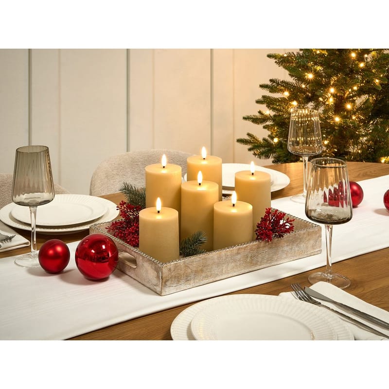 LED-kynttilä Braise setti 6:lla - Valaistus - Sisävalaistus & lamput - Tunnelmavalaistus