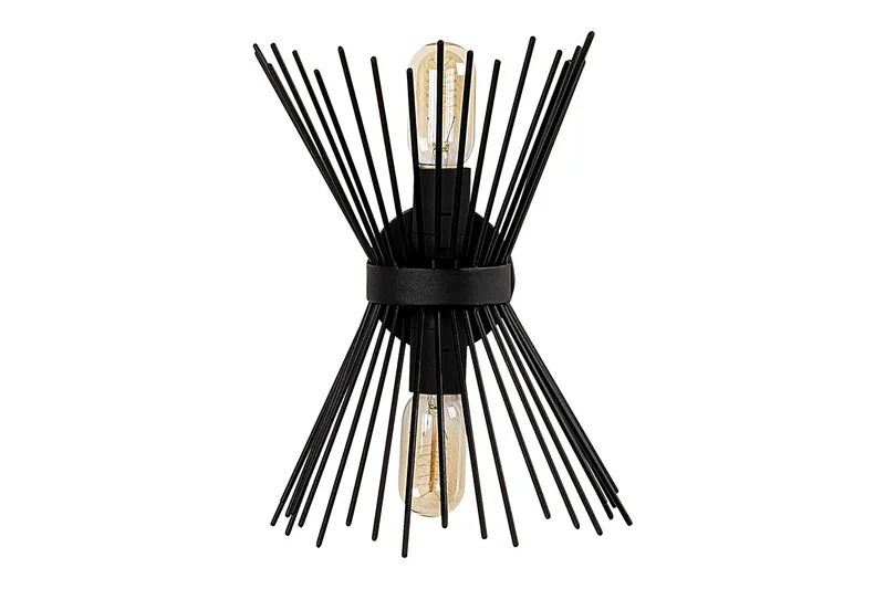 Afroz Seinään Kiinnitettävä Lukulamppu, Musta