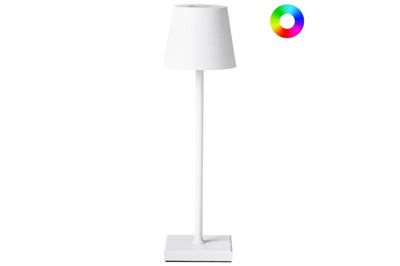 Bravsi LED Ty öpöytävalaisin, Valkoinen