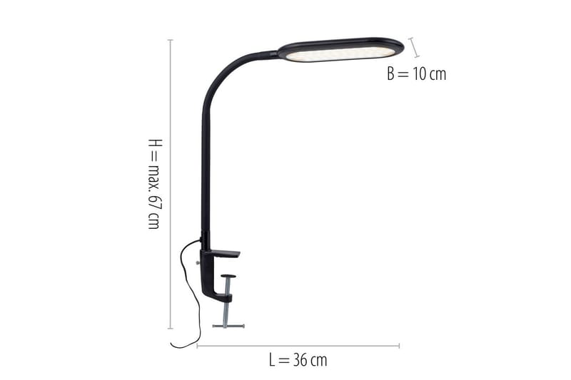 Kelly Just Light - Valaistus - Sisävalaistus & lamput - Lukuvalot - Klipsivalaisin