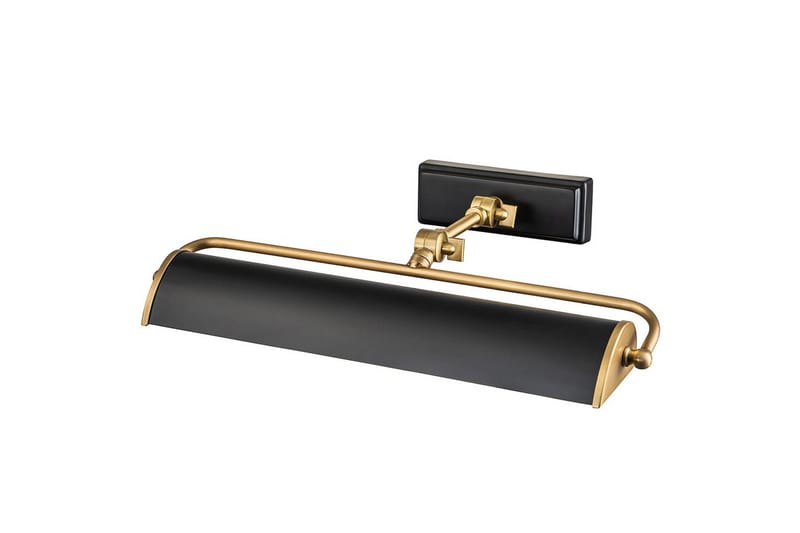 Kuvavalaisin Elstead Lighting Winchfield 445x127x318 mm, Ikääntynyt messinki & mattamusta - 445x127x318 mm, Ikääntynyt messinki & mattamusta - Valaistus - Sisävalaistus & lamput - Lukuvalot