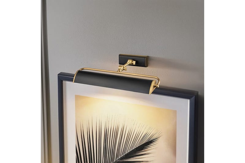 Kuvavalaisin Elstead Lighting Winchfield 445x127x318 mm, Ikääntynyt messinki & mattamusta - 445x127x318 mm, Ikääntynyt messinki & mattamusta - Valaistus - Sisävalaistus & lamput - Lukuvalot