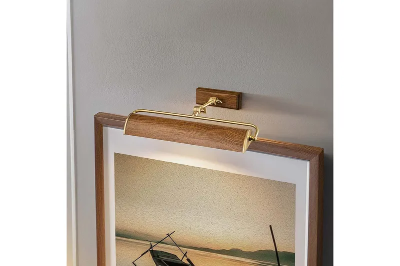 Kuvavalaisin Elstead Lighting Winchfield 445x127x318 mm, Ikääntynyt messinki & tammiefekti - 445x127x318 mm, Ikääntynyt messinki & tammiefekti - Valaistus - Sisävalaistus & lamput - Erikoisvalaisin - PH lamppu