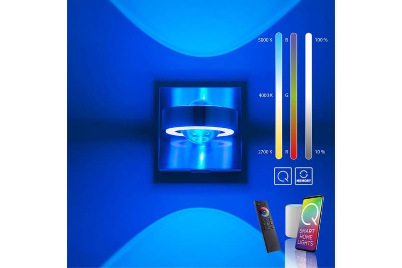 Q-Mia Paul Neuhaus Seinävalaisin - Valaistus - Sisävalaistus & lamput - Lukuvalot