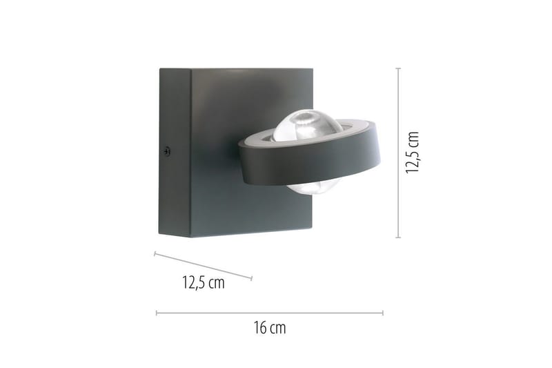 Q-Mia Paul Neuhaus Seinävalaisin - Valaistus - Sisävalaistus & lamput - Lukuvalot