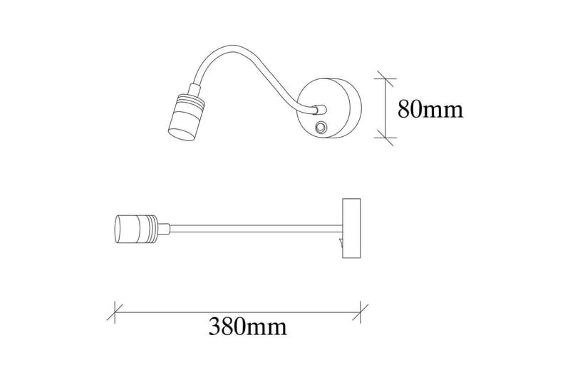 Seinävalaisin Lukeminen Musta - Musta - Valaistus - Sisävalaistus & lamput - Lukuvalot