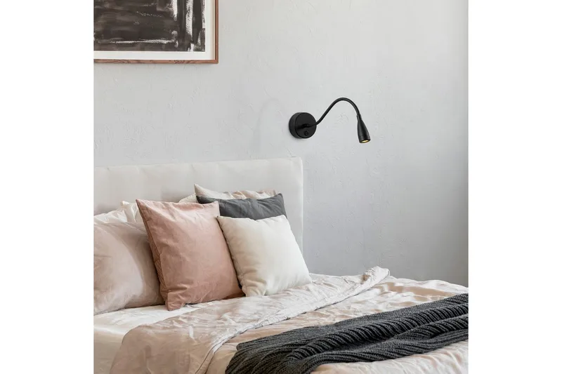 Seinävalaisin Lukeminen Musta - Musta - Valaistus - Sisävalaistus & lamput - Lukuvalot