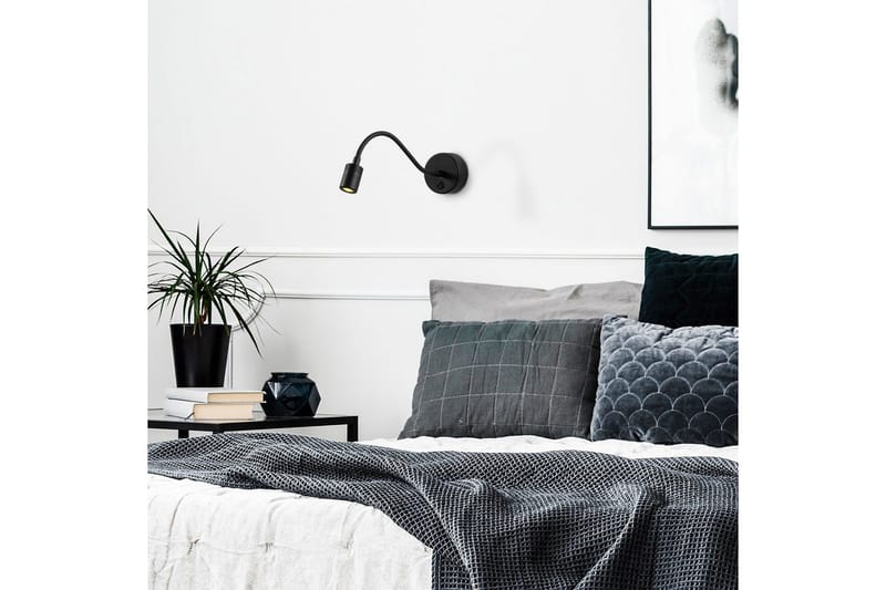 Seinävalaisin Lukeminen Musta - Musta - Valaistus - Sisävalaistus & lamput - Lukuvalot