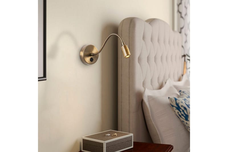 Seinävalaisin Lukeminen Vintage Kulta - Vintage Kulta - Valaistus - Sisävalaistus & lamput - Lukuvalot