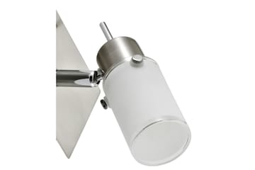 LED-seinävalaisin Max Teräs - Harmaa - Valaistus - Sisävalaistus & lamput - Makuuhuoneen valaisin - Seinävalaisin makuuhuone