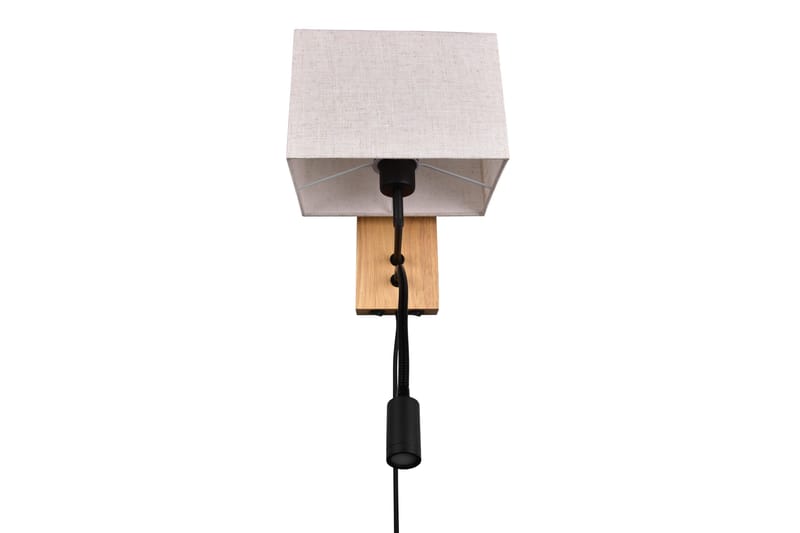 Seinävalaisin Nilam Lukuvalolla 25cm LED+ E27 Luonnonpuu - TRIO - Valaistus - Sisävalaistus & lamput - Makuuhuoneen valaisin - Seinävalaisin makuuhuone