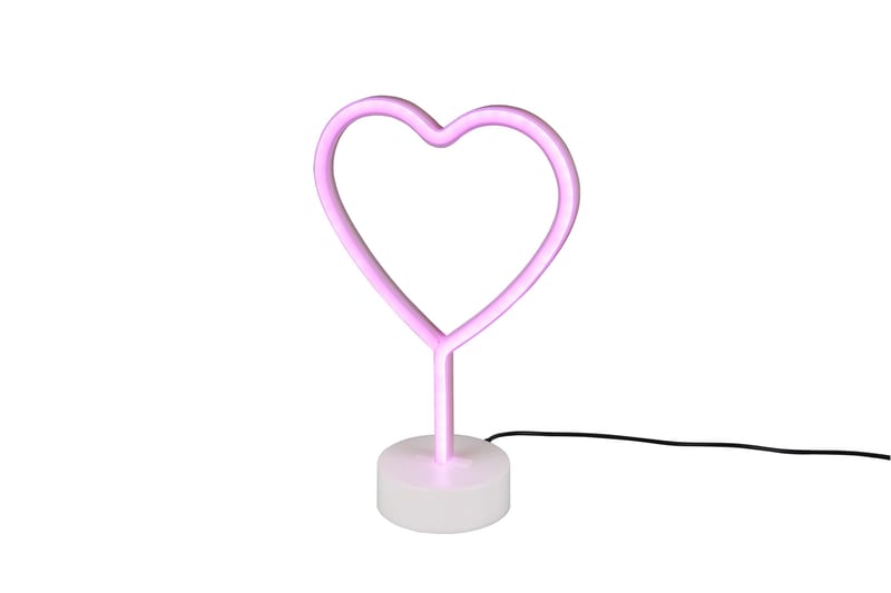 LED-Pöytävalaisin Heart Valkoinen - TRIO - Riisipaperivalaisin - Lightbox - Kaarivalaisin - Pöytävalaisin - Tiffanylamppu - PH lamppu - Verkkovalaisin