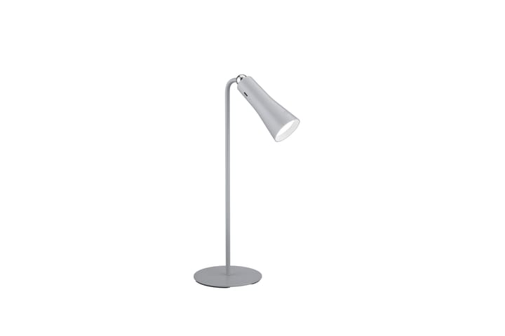 LED-Pöytävalaisin Maxi Ladattava Harmaa - Trio - PH lamppu - Verkkovalaisin - Pöytävalaisin - Ikkunavalaisin jalalla - Kaarivalaisin - Olohuoneen valaisin - Yöpöydän valaisin - Tiffanylamppu - Riisipaperivalaisin